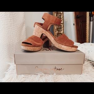 Crown Vintage block heels